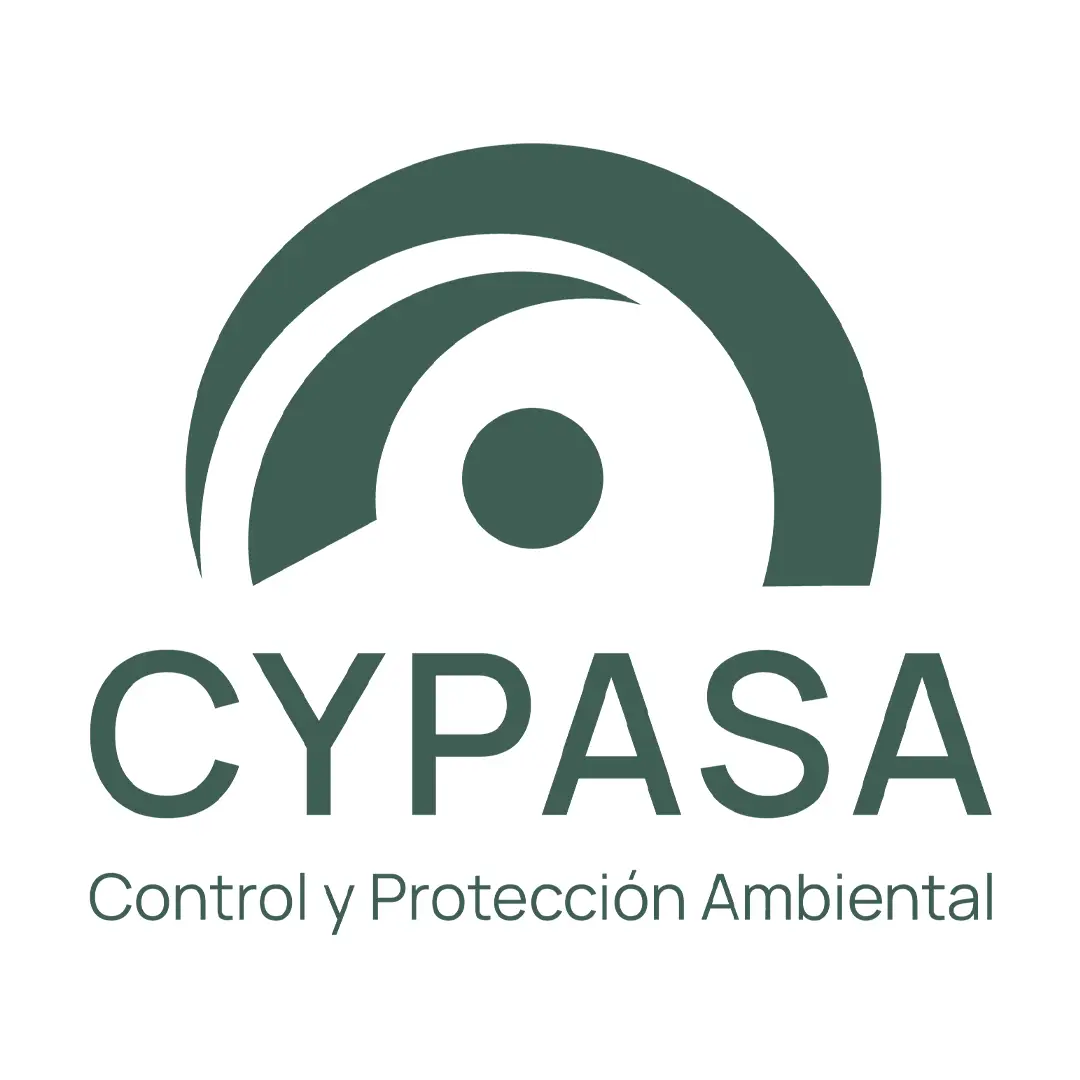 Logotipo de CYPASA con la firma Control y Protección Ambiental.