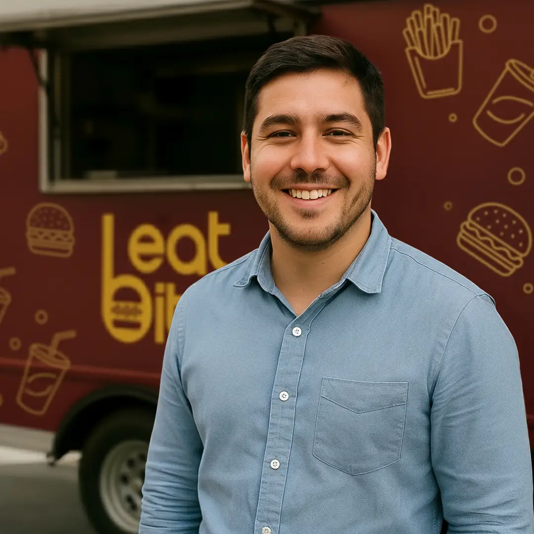 Foto de dueño de BeatBite, cliente de Exvi Solutions